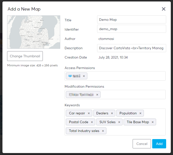 Add a New Map Window