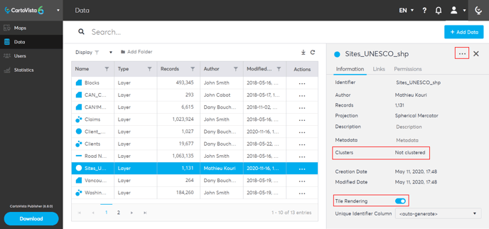 information-clusters-server