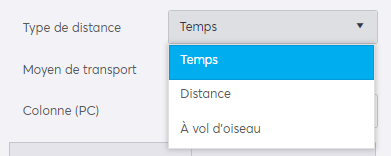type-de-distances